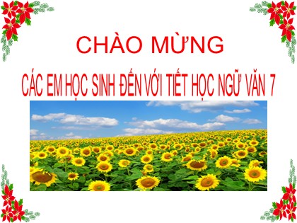 Bài giảng Ngữ văn 7 - Tiết 88: Thêm trạng ngữ cho câu - Trường THCS Lê Hồng Phong