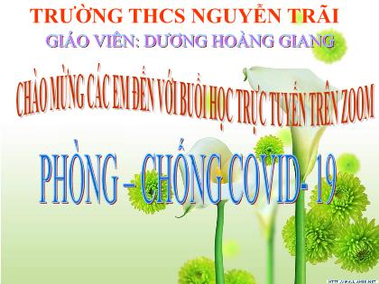 Bài giảng Ngữ văn Lớp 7 - Tiết 93: Chuyển đổi câu chủ động thành câu bị động - Dương Hoàng Giang