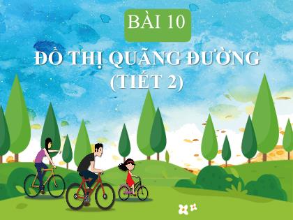 Bài giảng Khoa học tự nhiên 7 (Kết nối tri thức) - Bài 10: Đồ thị quãng đường (tiết 2)