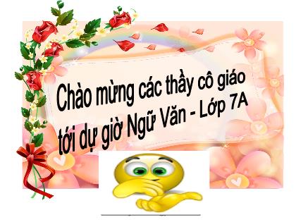 Bài giảng Ngữ văn 7 - Tiết 33: Từ trái nghĩa