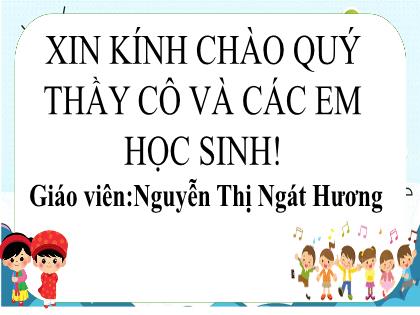 Bài giảng Ngữ văn 7 - Bài: Văn bản Đồng giao mùa xuân - Trường THCS Tràng Cát