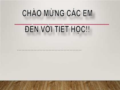 Bài giảng Toán 7 (Cánh diều) - Chương 5 - Bài 3: Biểu đồ đoạn thẳng - Trịnh Thị Thảo