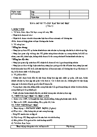 Bài giảng Toán 7 (Kết nối tri thức) - Bài 6: Số vô tỉ, căn bậc hai số học - Năm học 2022-2023 - Trường THCS Bạch Đằng