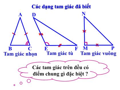Bài giảng Toán 7 (Kết nối tri thức) - Bài 6: Tam giác cân - Trường THCS Trần Văn Ơn